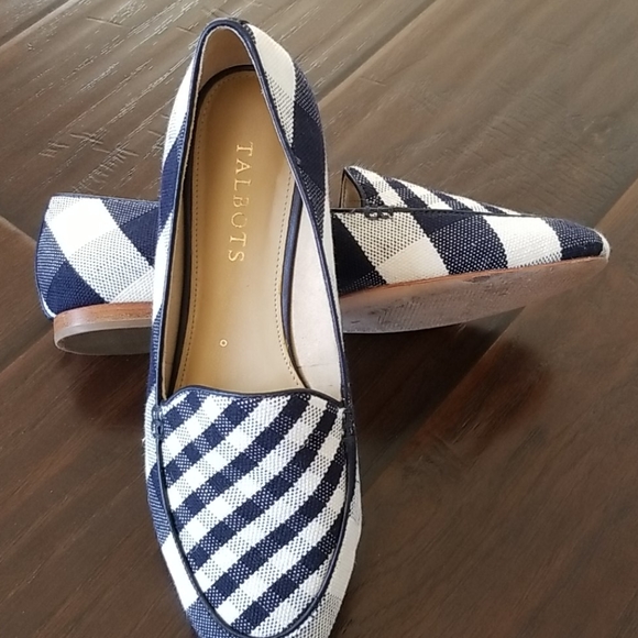 Gingham Flat Shoes - Talbots - Picture 3 of 6